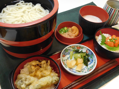 おしぼりうどんセット