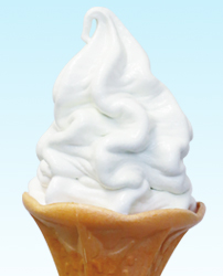 塩ソフトクリーム