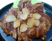 香り豚のトンテキ