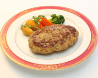 ビーフハンバーグ　1/2ポンド（227ｇ）