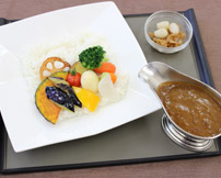 彩り野菜のカレーライス