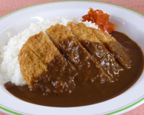 三元豚ロースカツカレー