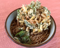 かき揚げ天そば