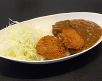 ひれかつカレー