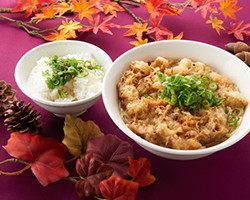 水戸納豆かき揚げラーメンセット