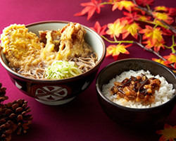 秋の味わいそば（うどん）セット