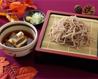 常陸秋そばとつくば鶏のつけ汁そば