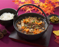 秋の味覚煮込ラーメン