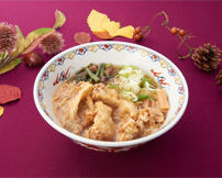 まいたけ天山菜ラーメン