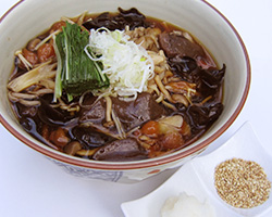 きのこたっぷりそば