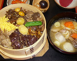 きのこわっぱ芋の子汁セット