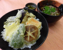 秋の天丼セット