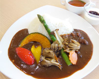 季節の磐梯山カレー（秋）