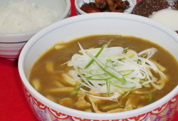 カレー南蛮うどん・そば(ライス付)