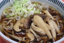 きのこ炒めそば(うどん)