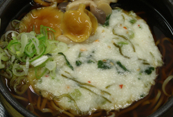 ねばとろきのこそば