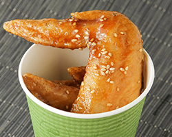 あべどりの手羽先（甘辛だれ）