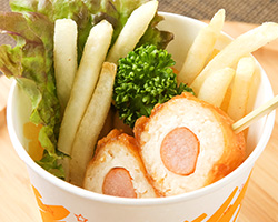 ポテト＆ウインナーたんぽ