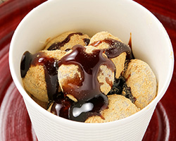 わらび餅風ミニだんご