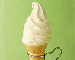 おおのミルク工房のフロマージュソフトクリーム