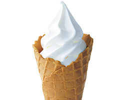 モーちゃん牛乳ソフト