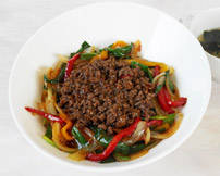 エゾ鹿うま辛丼