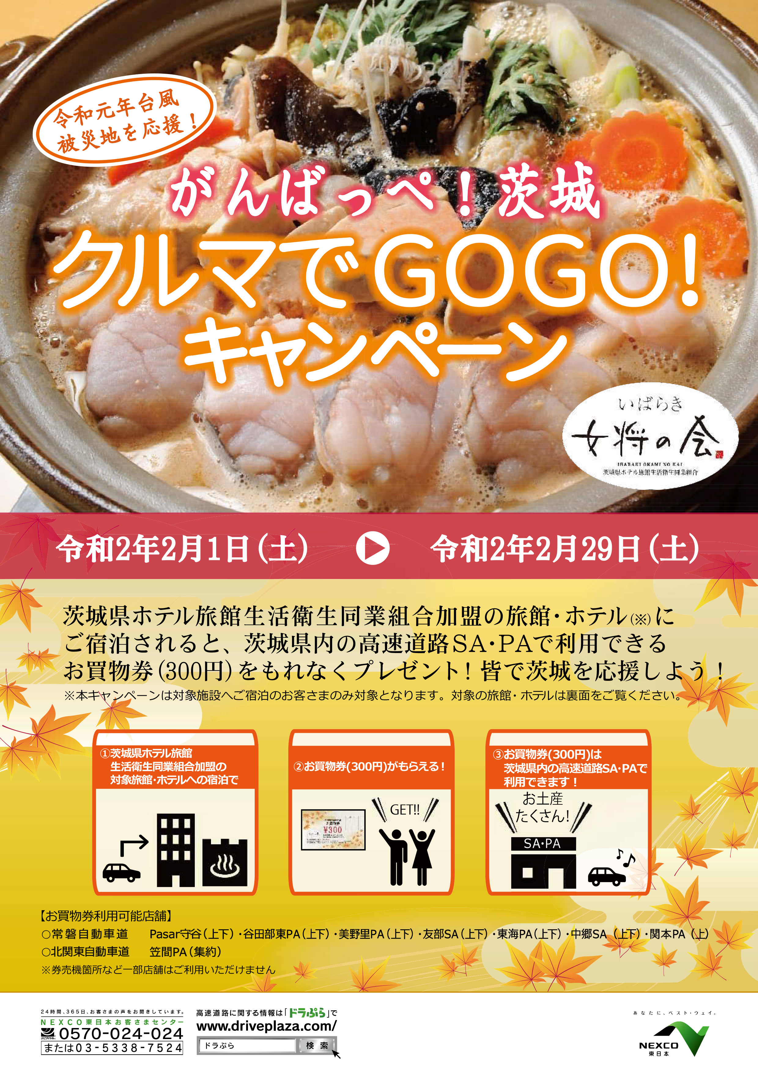 クルマでGOGO！キャンペーン チラシリンク