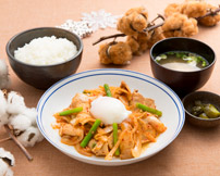 豚キムチ定食