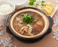 おふくろのもつ鍋定食