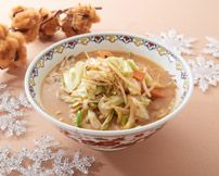 野菜たっぷり味噌ラーメン