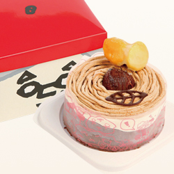 ら・たっしゃか 栗しふぉんケーキ