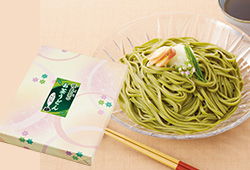 猿島茶の濃いお茶うどん