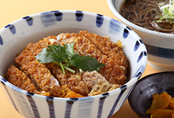 カツ丼セット　うどん・そば