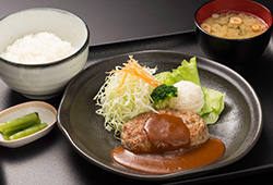 信州ハンバーグ定食