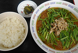 醤油にらラーメンライスセット<br>味噌にらラーメンライスセット
