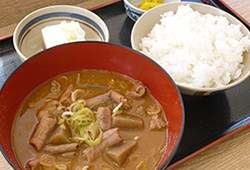 もつ煮定食