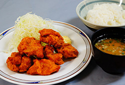 から揚げ定食