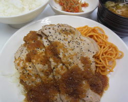 ポークソテー大谷風