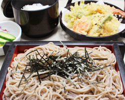 天ざる御膳（そば）