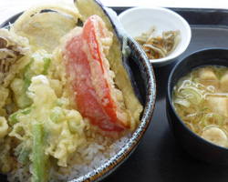 野菜天丼