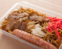 ウィンナー入り焼きそば