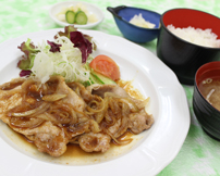 生姜焼き定食