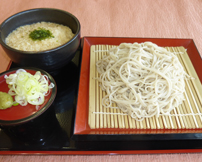 もりそばとろろご飯セット