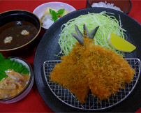 生いわしフライ定食