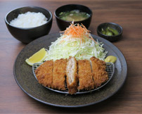 上州麦豚ミルフィーユカツ定食