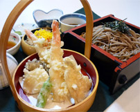 海野六郎　天ざる蕎麦御膳