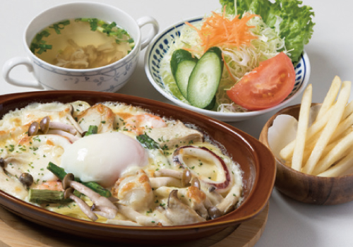 海賊風スパゲティグラタン