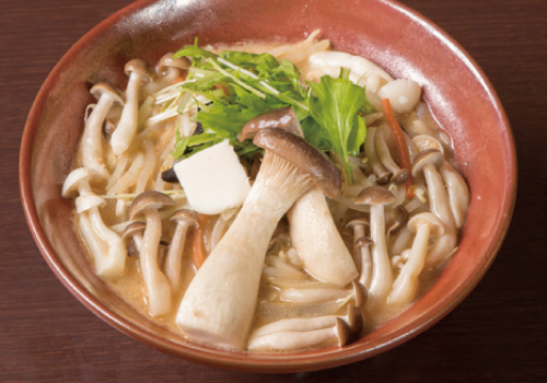 信州きのこの味噌バターラーメン