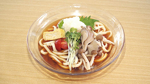 冷しきのこおろしうどん・そば