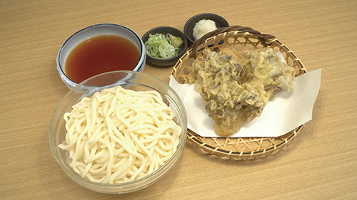 冷やし舞茸天うどん・そば